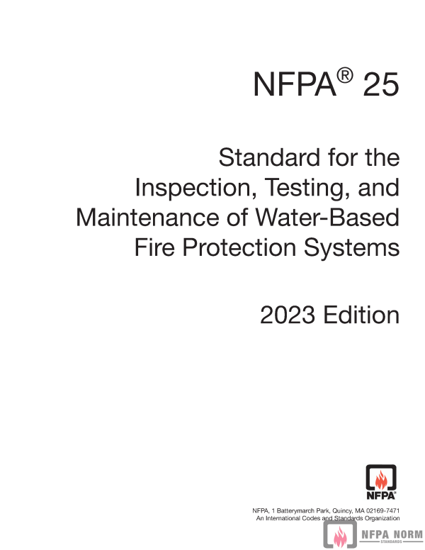 NFPA 25 PDF NFPA 25 PDF
